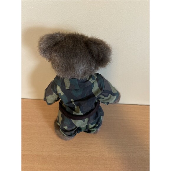 Boyds Bear Plush G.I. Bruin 10" Retired Army Camo Dress Military Jointed NWT - Picture 5 of 7